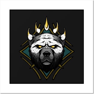 Bear logo design t-shirts Posters and Art